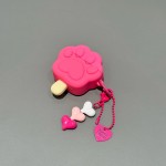 可爱猫爪棒棒糖AirPods pro3苹果蓝牙耳机壳2/4代卡通保护套适用
