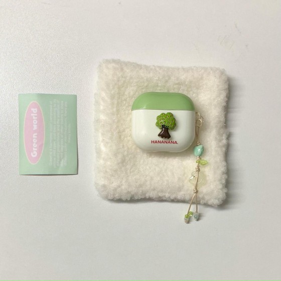 适用小树airpods4保护套pro2耳机壳保护壳苹果无线蓝牙4代耳机