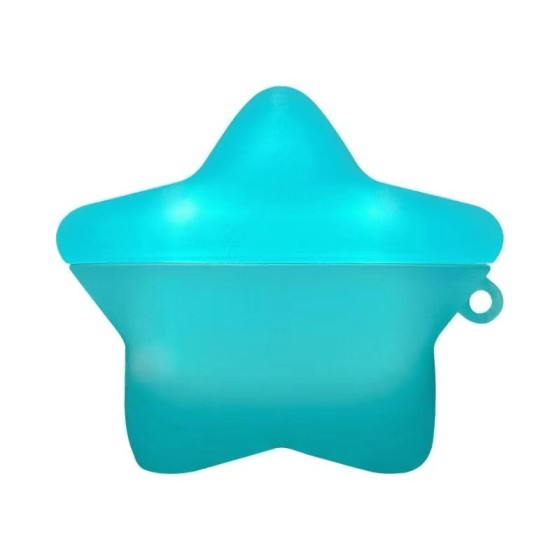 五角星AirPods pro3苹果蓝牙耳机壳1/2/3/4代硅胶保护套适用