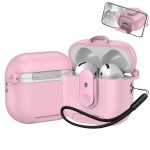 适用连体airpods4保护套pro2耳机壳保护壳苹果无线蓝牙4代耳机