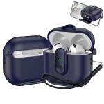 适用连体airpods4保护套pro2耳机壳保护壳苹果无线蓝牙4代耳机