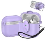 适用连体airpods4保护套pro2耳机壳保护壳苹果无线蓝牙4代耳机