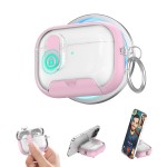 AirpodsPro3保护套适用苹果蓝牙耳机壳弹盖支架4代pro2代苹保护壳