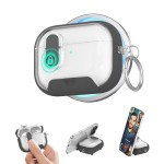 AirpodsPro3保护套适用苹果蓝牙耳机壳弹盖支架4代pro2代苹保护壳