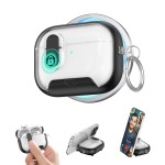 AirpodsPro3保护套适用苹果蓝牙耳机壳弹盖支架4代pro2代苹保护壳
