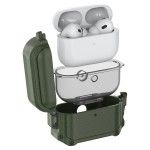 跨境适用airpodsPro2锁扣保护套全包防水耳机壳 airpods4保护套