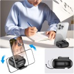 适用Airpods pro3保护套蓝牙耳机壳锁扣支架苹果4代皮纹保护壳2代