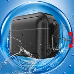 防水弹盖开关适用airpods4代保护套2代3代pro2苹果蓝牙耳机防摔壳