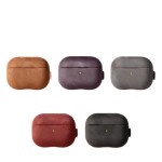 适用于苹果airpods pro3代高级感翻毛皮2代4代蓝牙耳机保护套硬壳
