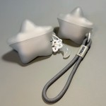 夜光透灰星星适用airpods4代保护套苹果pro2/3代蓝牙耳机硅胶软壳