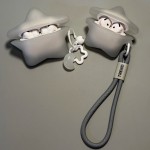 夜光透灰星星适用airpods4代保护套苹果pro2/3代蓝牙耳机硅胶软壳