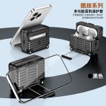 适用airpods pro3蓝牙耳机保护壳4代防摔保护套行李箱耳机壳pro2