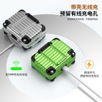 适用airpods pro3蓝牙耳机保护壳4代防摔保护套行李箱耳机壳pro2