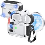支架弹盖适用airpodspro3耳机壳苹果airpods4 pro2二代蓝牙保护套