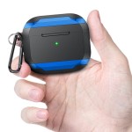 跨境新款4代蓝牙耳机金属防摔保护壳用于AirPodspro3系列耳机保护