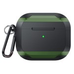 跨境新款4代蓝牙耳机金属防摔保护壳用于AirPodspro3系列耳机保护