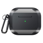 跨境新款4代蓝牙耳机金属防摔保护壳用于AirPodspro3系列耳机保护