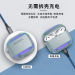 跨境新款4代蓝牙耳机金属防摔保护壳用于AirPodspro3系列耳机保护