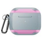 跨境新款4代蓝牙耳机金属防摔保护壳用于AirPodspro3系列耳机保护