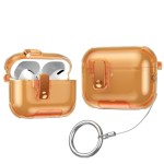 带支架适用airpodspro3保护壳透明弹盖苹果4代airpods4耳机保护套