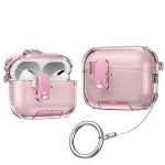 带支架适用airpodspro3保护壳透明弹盖苹果4代airpods4耳机保护套