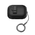 适用于airpodspro2耳机壳苹果airpods4蓝牙开关弹盖保护套pro二代