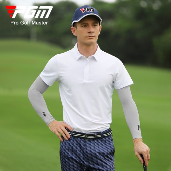 PGM高尔夫防晒袖套批发男款/女款通用冰丝袖套高尔夫配件透气防晒