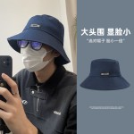 春夏渔夫帽男女休闲百搭防紫外线遮阳帽子学生防晒显脸小盆帽素颜