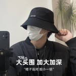 春夏渔夫帽男女休闲百搭防紫外线遮阳帽子学生防晒显脸小盆帽素颜