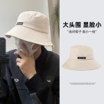 春夏渔夫帽男女休闲百搭防紫外线遮阳帽子学生防晒显脸小盆帽素颜