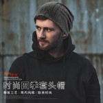 新款帽子春夏秋季薄款男女套头帽透气柔软逛街欧美时尚现货堆堆帽