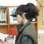夏季男士防晒帽跑步帽透气空顶遮阳帽速干帽子男太阳帽空顶帽女