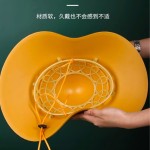 草帽厂遮阳帽农民采茶帽子渔夫帽防晒圆顶成人大帽檐男女款宽檐