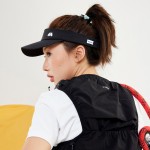 空顶帽高尔夫防晒无顶帽马拉松跑步速干网球帽男女户外夏款太阳帽