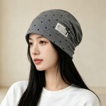 A类纯棉春秋薄款月子帽产后妈妈头巾帽舒适透气四季睡觉帽无压感
