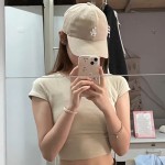 韩国MLB帽子新款软顶大小标NY棒球帽男女情侣运动休闲鸭舌帽LA潮
