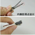 专业不锈钢鸭嘴夹盘发美发烫发理发造型夹定位分区夹手推波纹夹