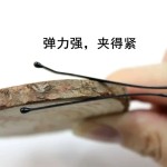 美发造型盘发夹u型夹发夹黑卡子一字夹圆头盒装发饰钢丝夹高弹性