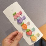 夏季热卖韩版儿童发饰树脂卡通发夹宝宝包夹花朵发夹女童头饰厂家