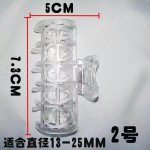 美发耐高温固定夹子陶瓷数码热烫机器夹烫发卷发隔热棉夹发廊使用