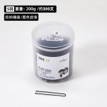 发夹黑色u型夹发夹盘发插针丸子头固定发叉头饰发卡子女u形夹发饰