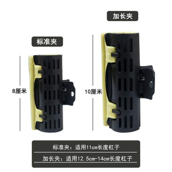 加长带隔热棉锡纸保温夹美发店数码烫发杠热烫夹子陶瓷烫专用耐高