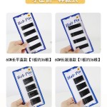 韩版饰品百搭发饰黑色一字夹细金属发夹小发针钢丝边夹厂家