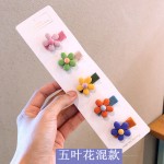 淘宝热卖韩版儿童发饰树脂卡通发夹包夹花朵发夹女童头饰小号发卡