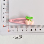 儿童水果发夹可爱食玩草莓殷桃bb夹宝宝刘海夹侧边夹少女头饰批发