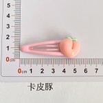 儿童水果发夹可爱食玩草莓殷桃bb夹宝宝刘海夹侧边夹少女头饰批发