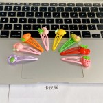 儿童水果发夹可爱食玩草莓殷桃bb夹宝宝刘海夹侧边夹少女头饰批发