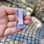 韩国发夹儿童刺绣绣花布艺头饰小女孩发饰发卡可爱蝴蝶结发夹批发