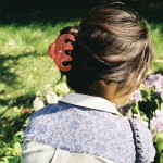 tagi.Callme手提包发抓亚克力醋酸甜美简约百搭无痕鲨鱼抓夹