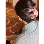 拼图肌理宝石发抓无痕鲨鱼夹醋酸钻石发夹